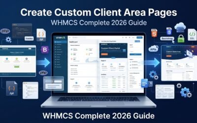 How to Create Custom Client Area Pages in WHMCS: Complete 2026 Guide